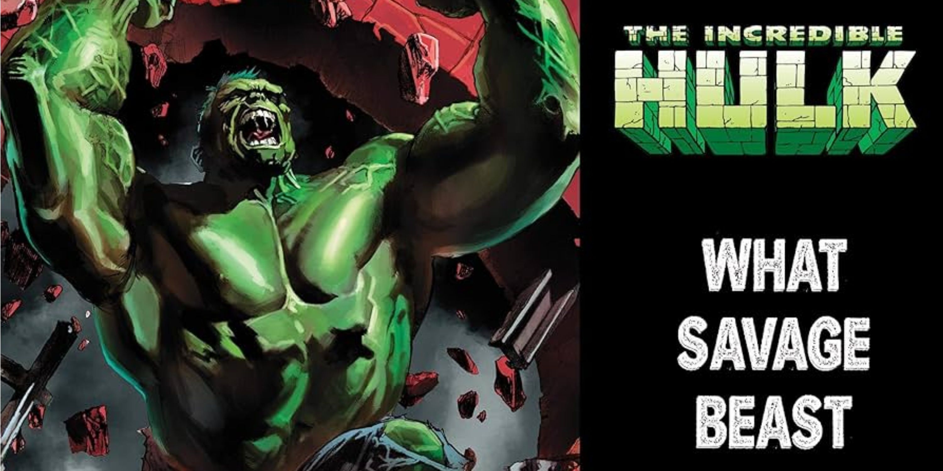 The Incredible Hulk: What Savage Beast Book Cover