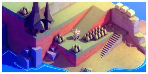 TUNIC - Steam Screenshot (Brandishing A Sword)