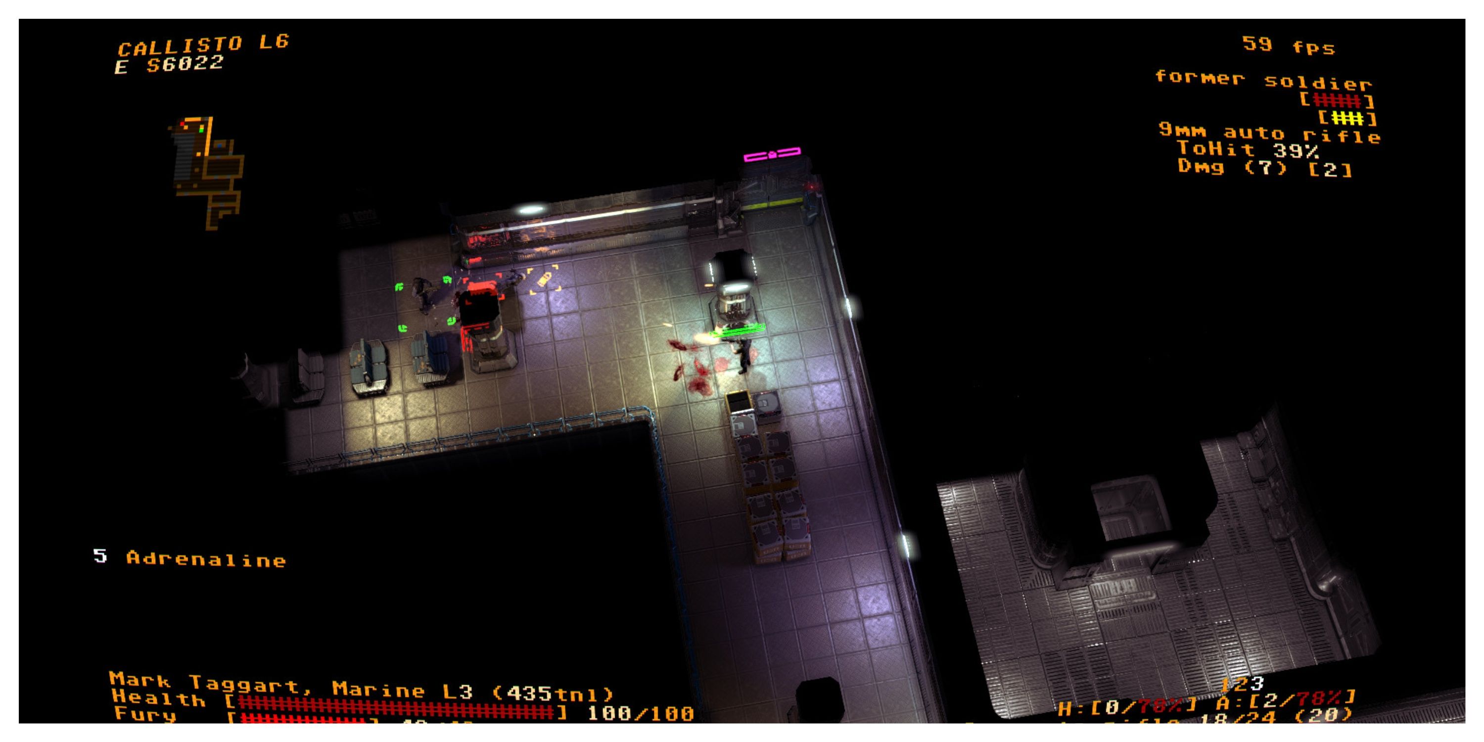 Jupiter Hell - Steam Screenshot (Exploring Hallways)