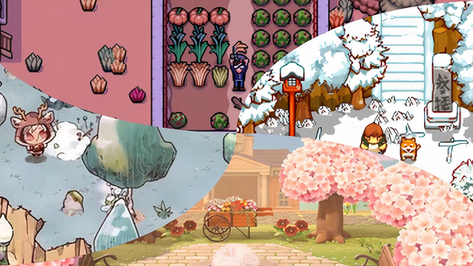 ACNH, Cozy Grove, Fields of Mistria, Japanese Rural Life