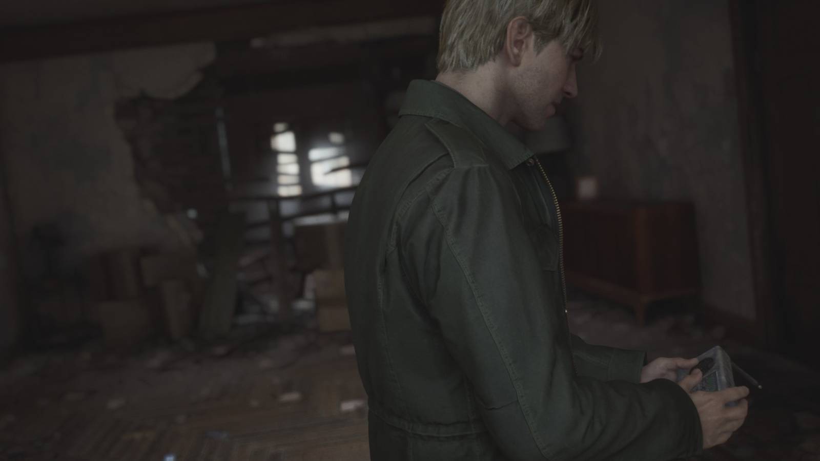 james finds the radio