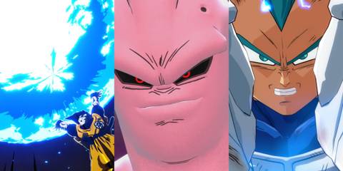 Sparking Zero, The Breakers, FighterZ collage