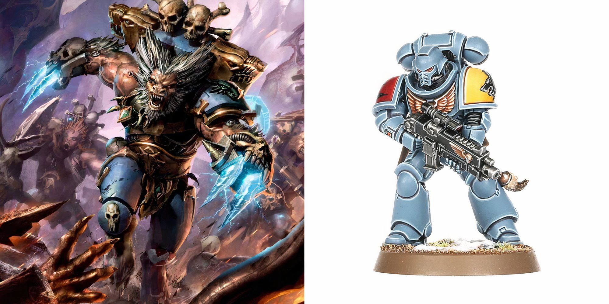 Los capítulos de marines espaciales más malditos en Warhammer 40K