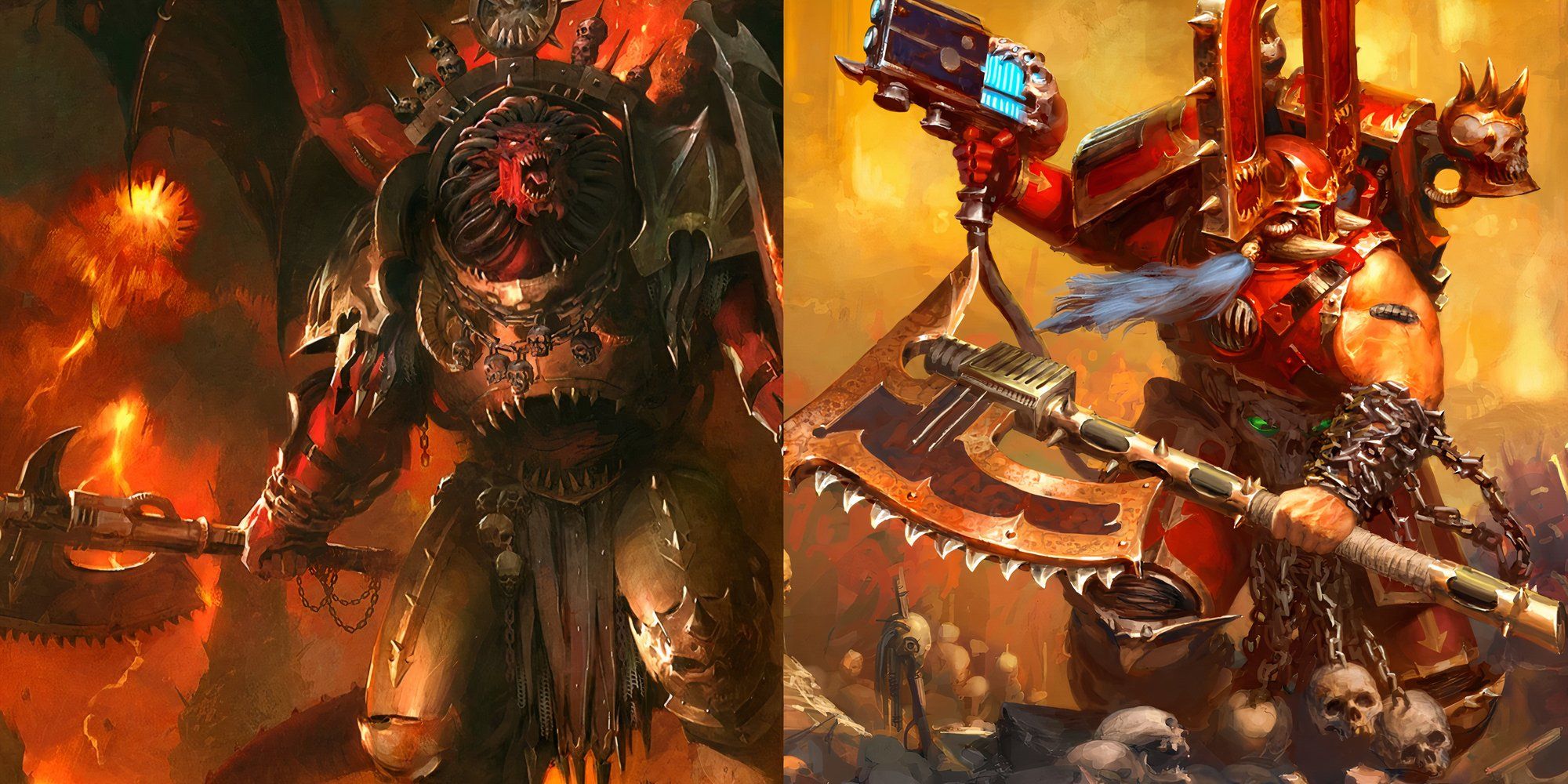 Los capítulos de marines espaciales más malditos en Warhammer 40K