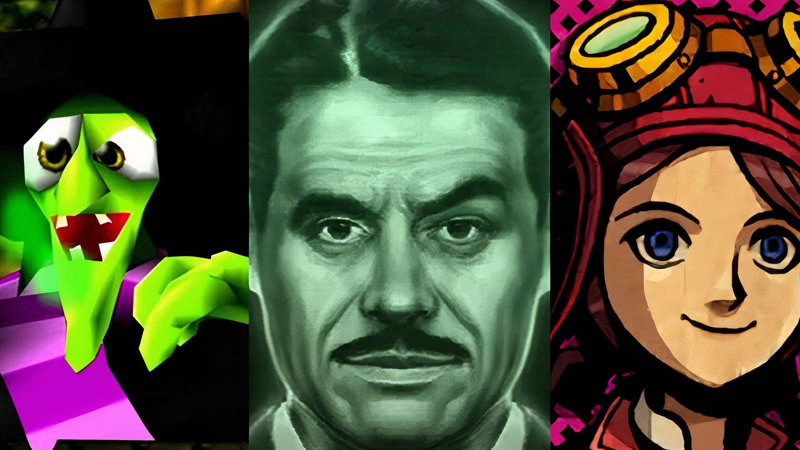 Banjo-Kazooie, New Vegas, Code Name STEAM collage