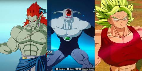 Dragon Ball Sparking! Zero collage