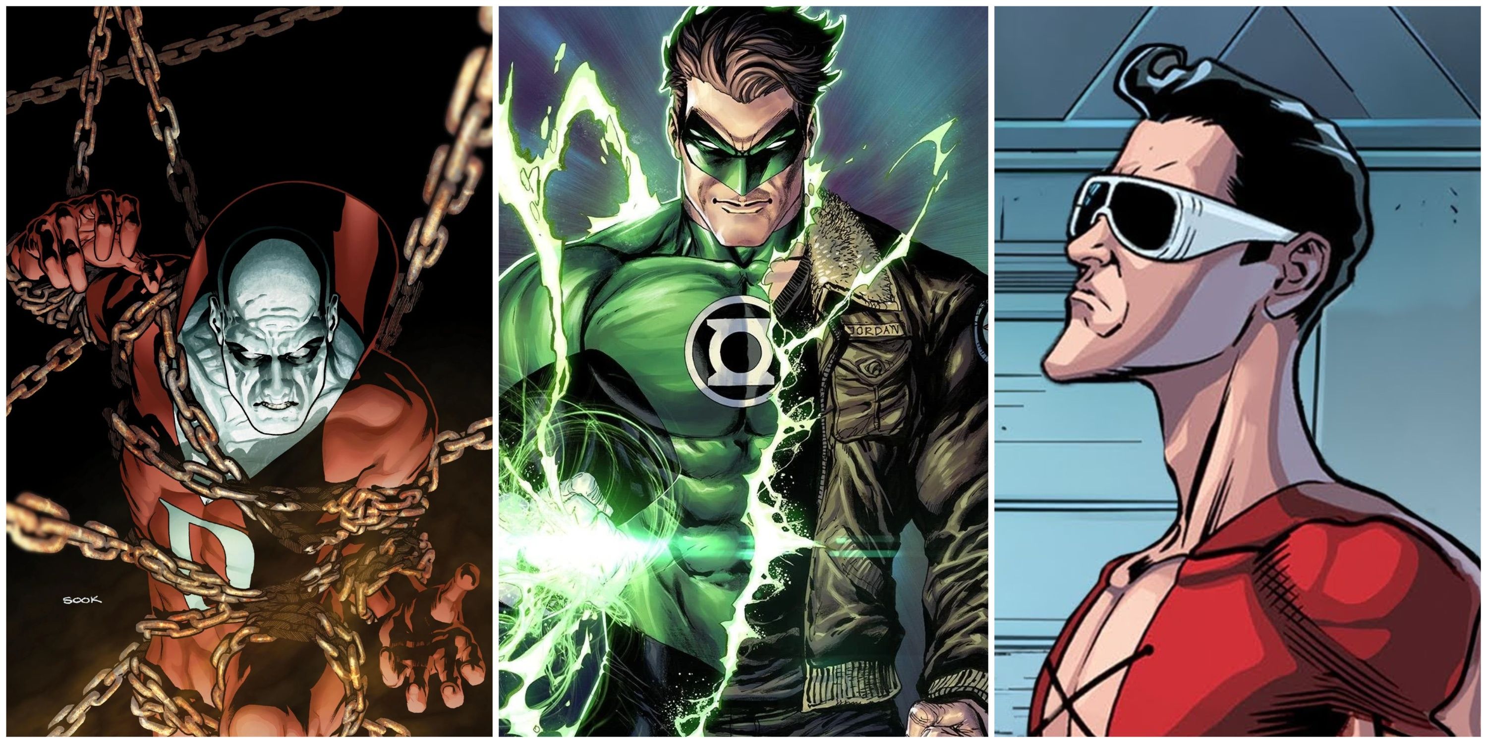 deadman, hal jordan, plastic man