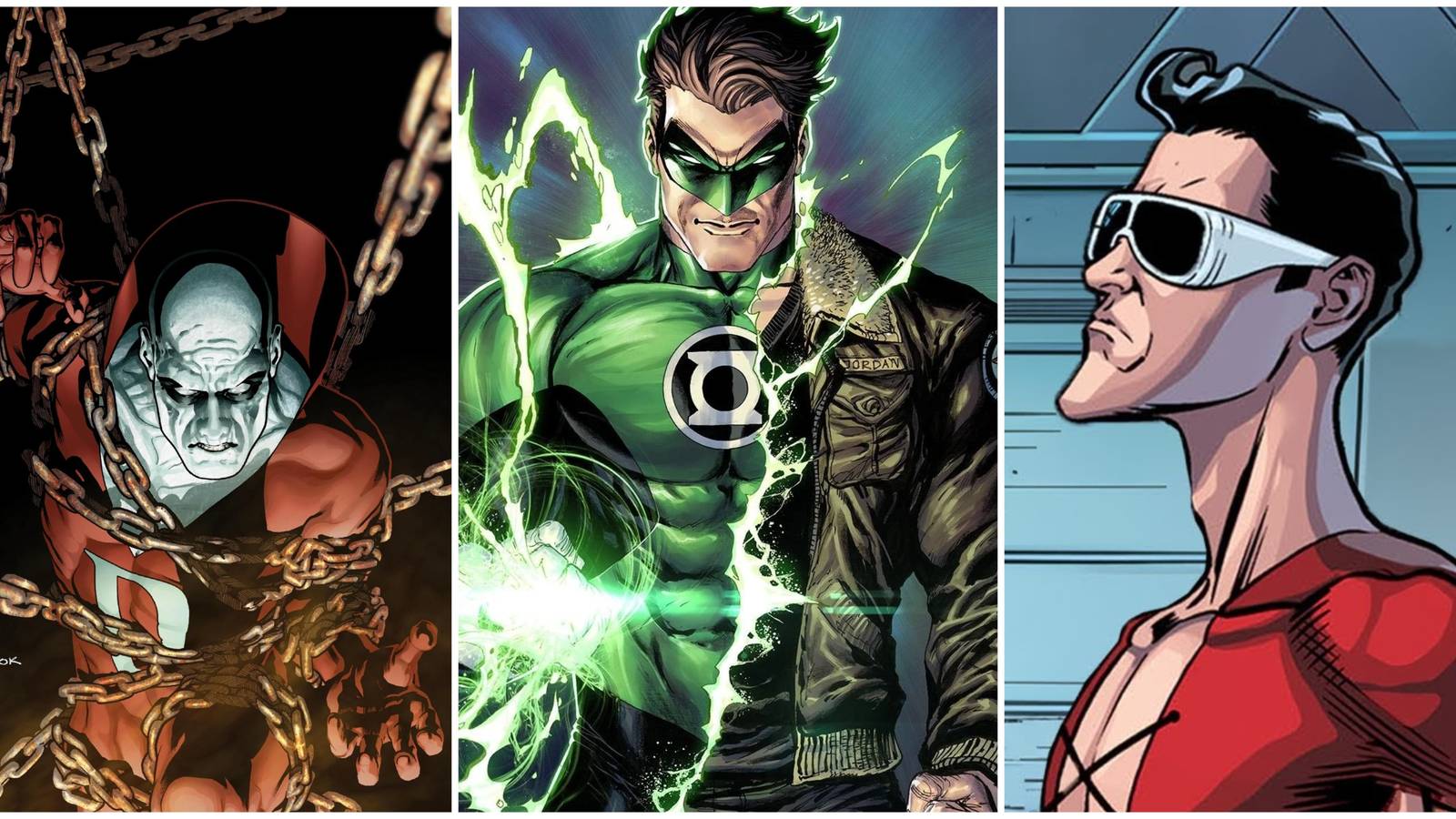 deadman, hal jordan, plastic man