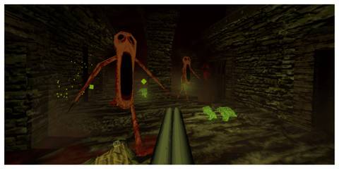 DUSK - Steam Screenshot (Wielding A Shotgun)