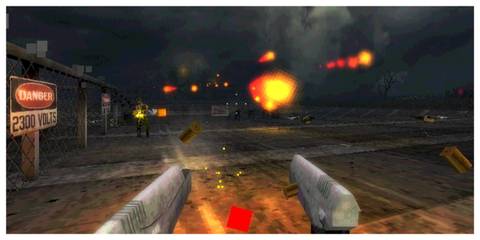 DUSK - Steam Screenshot (Wielding Two Handguns)