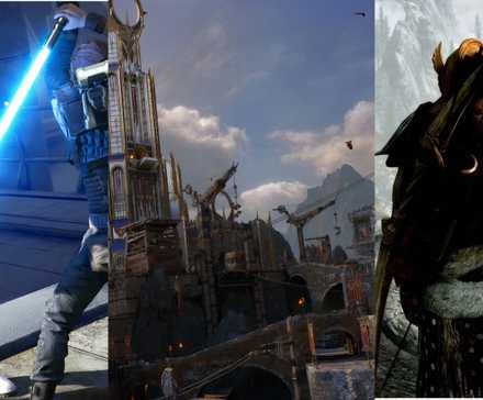 Fallen Order, Shadow of War, Skyrim