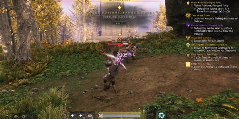 Using void gauntlet powers in new world aeternum