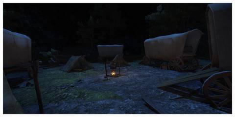 Blood West - Steam Screenshot (A Camp)
