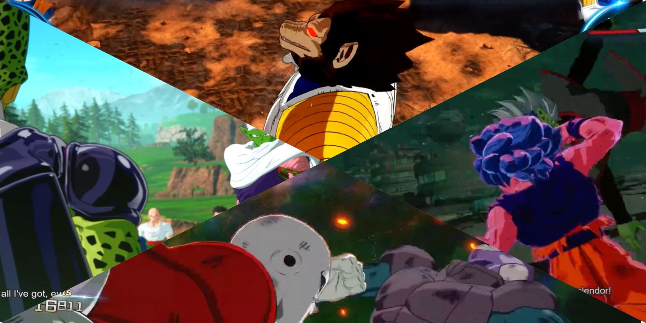 Dragon Ball Sparking Zero Goku, Piccolo, Jiren, Vegeta Great Ape