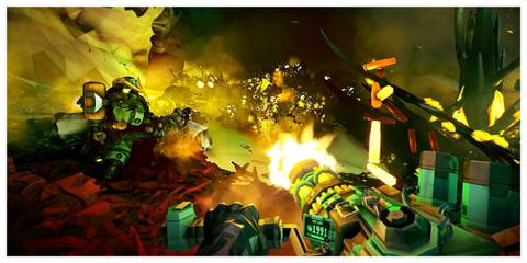 Deep Rock Galactic - Steam Screenshot (Gunning Down Bugs)