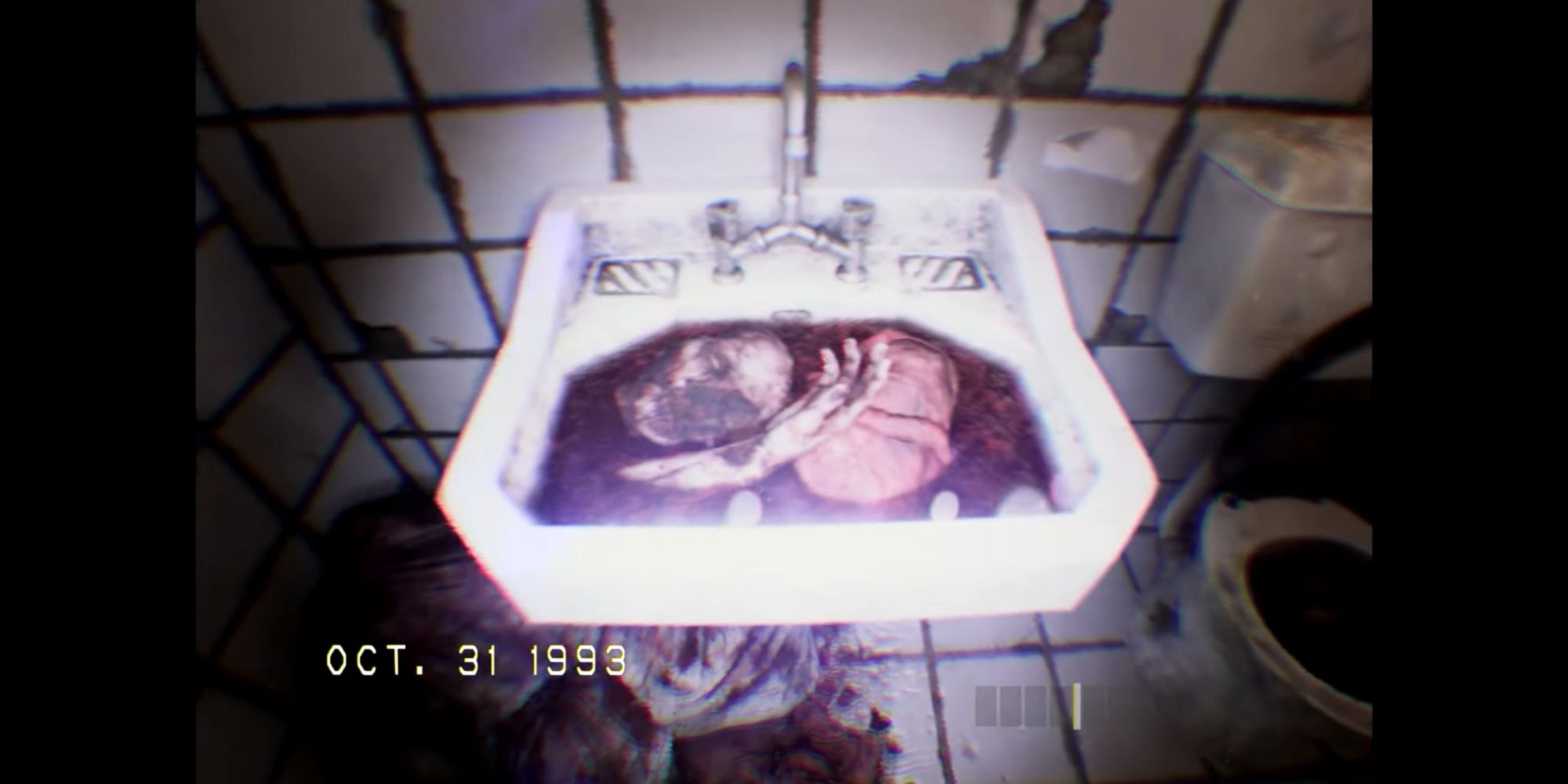 Don't Scream body parts in sink