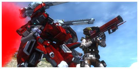 Earth Defense Force 5 - Steam Screenshot (Aiming At The Sky)
