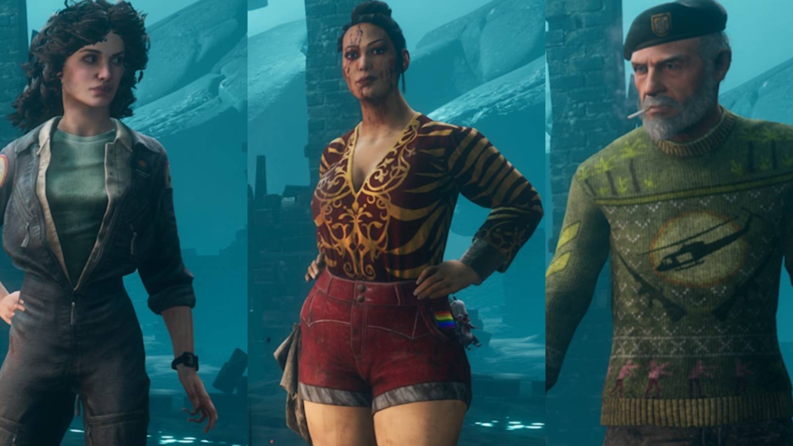 ripley, jane, and bill in dead by daylight