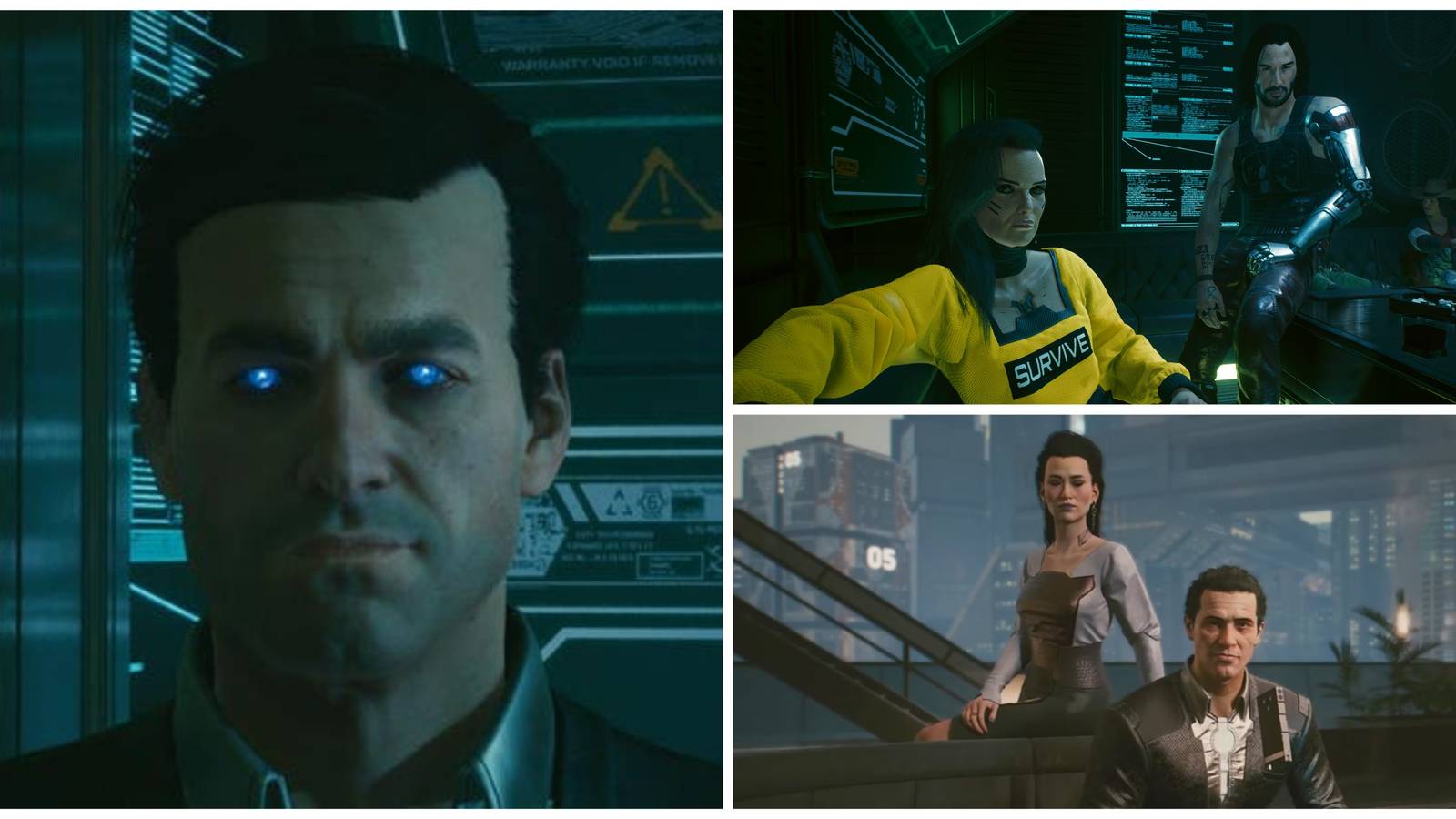 mr blue eyes, the peralez family, rogue and johnny