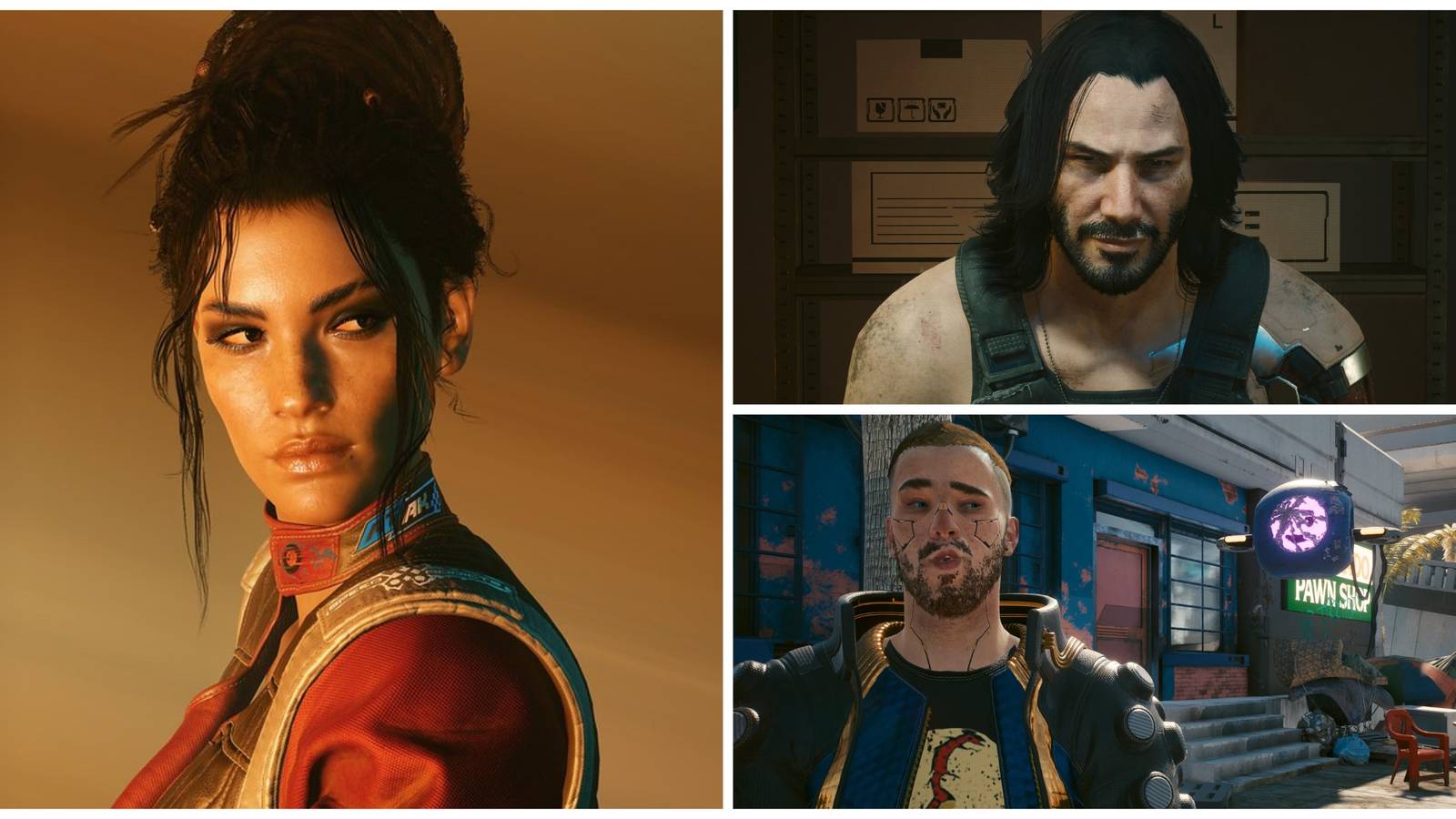 panam palmer, johnny silverhand, v