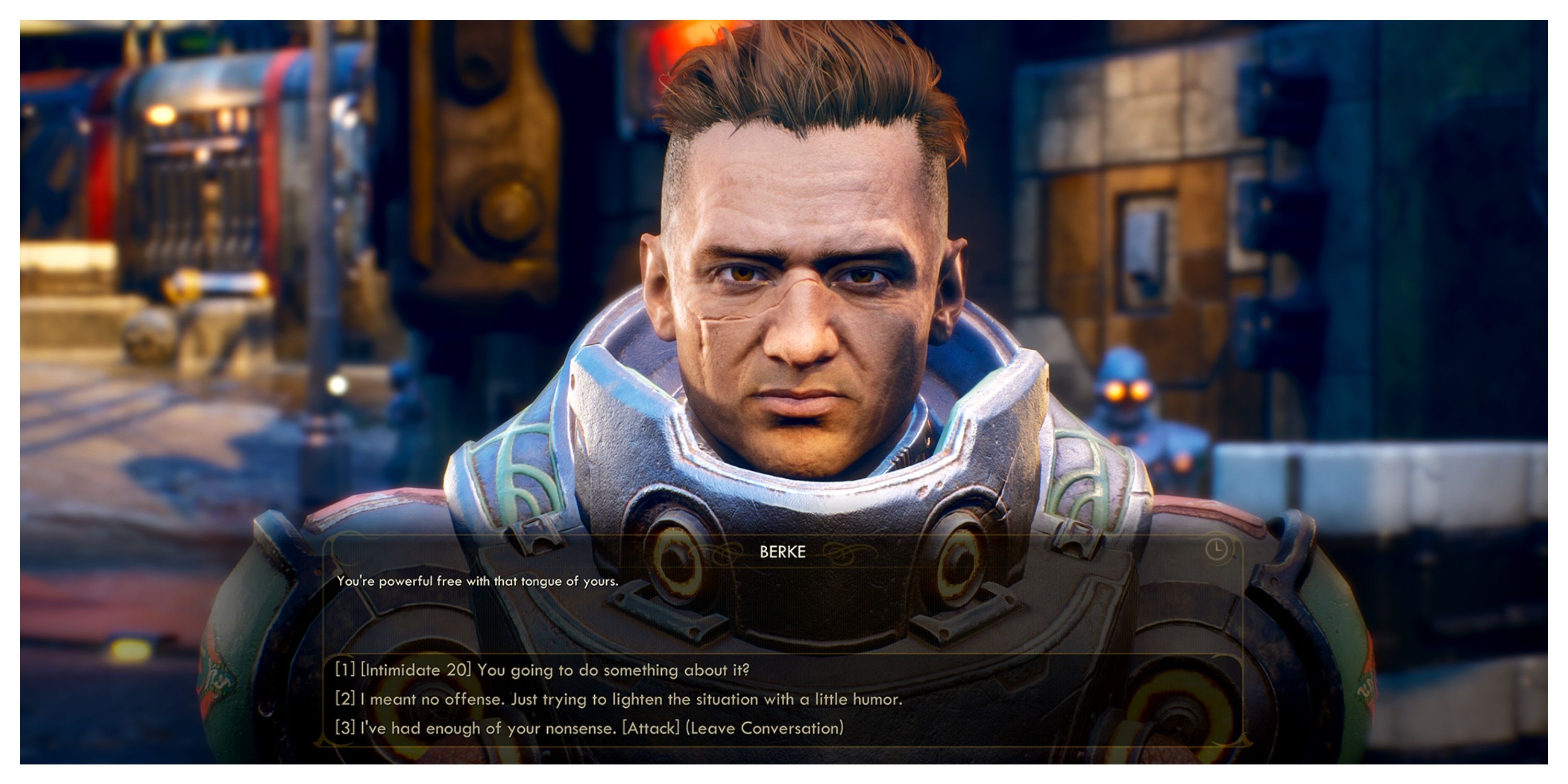 The Outer Worlds - Steam Screenshot (Character Dialogue)