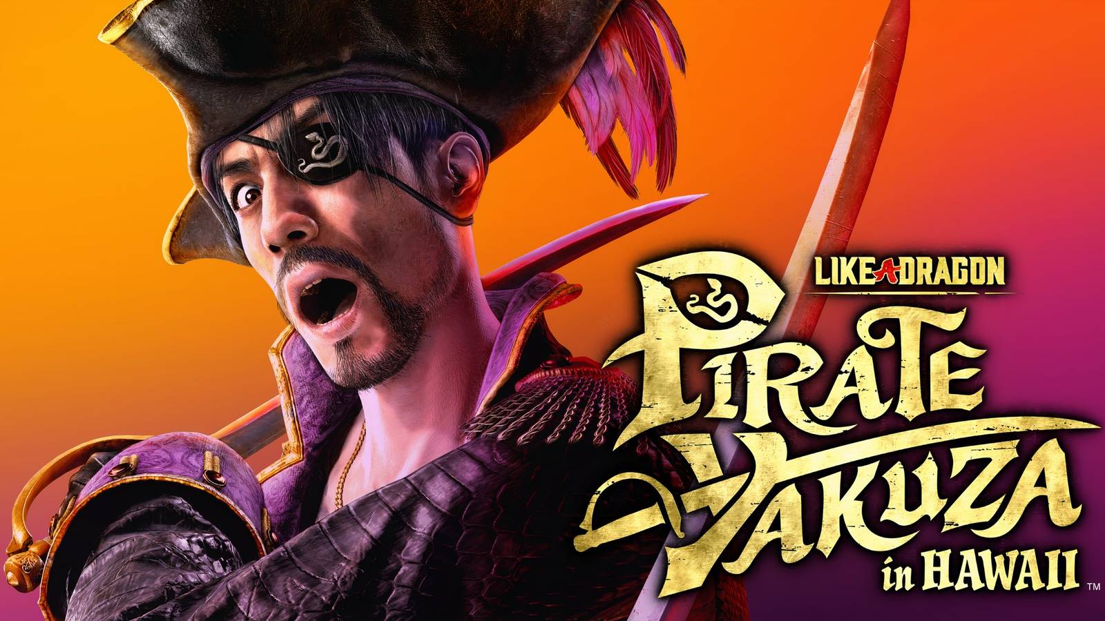 Like a Dragon: Pirate Yakuza in Hawaii Title Poster