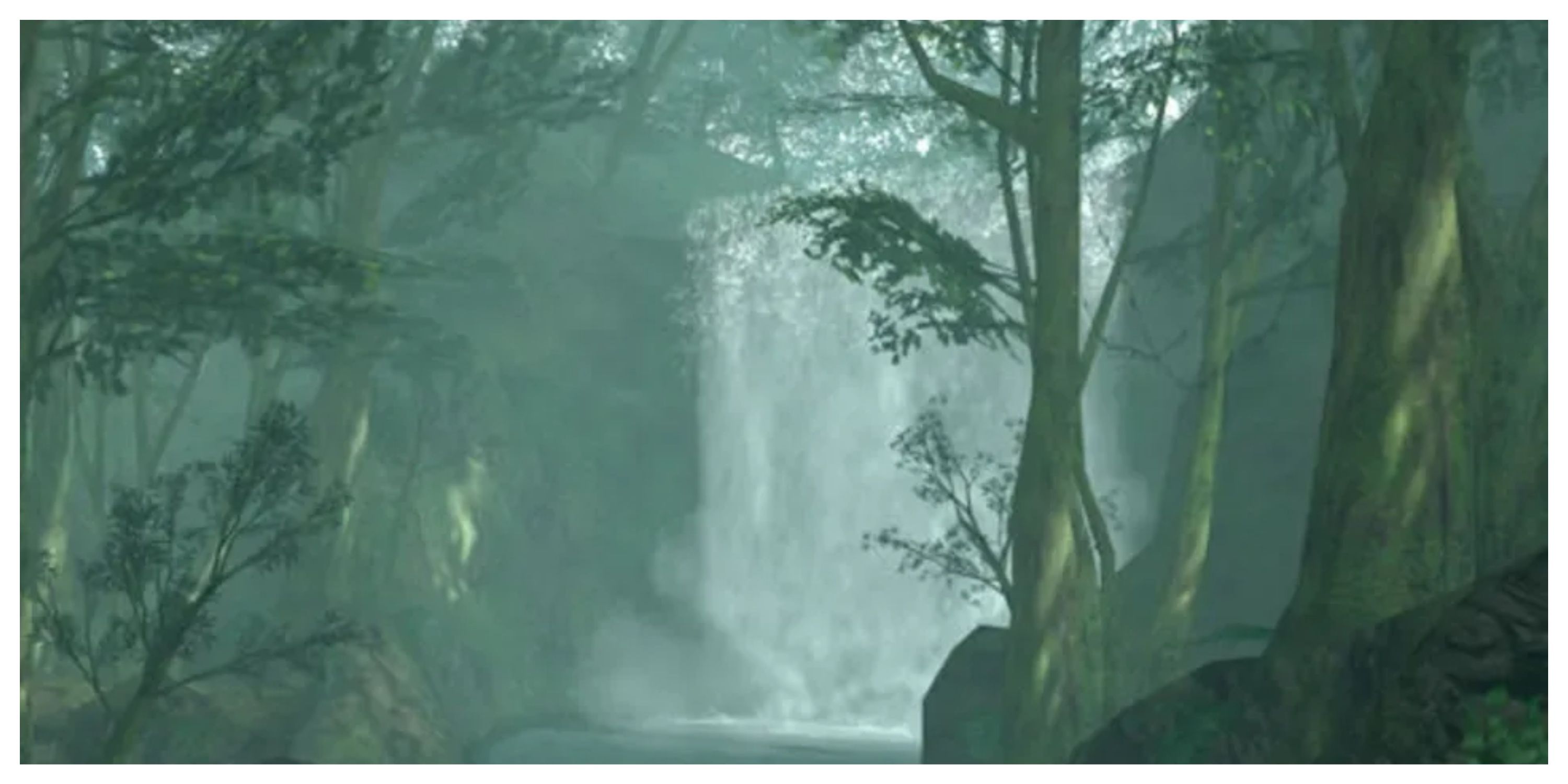 METAL GEAR SOLID 3: Snake Eater - IGDB Screenshot (A Waterfall)