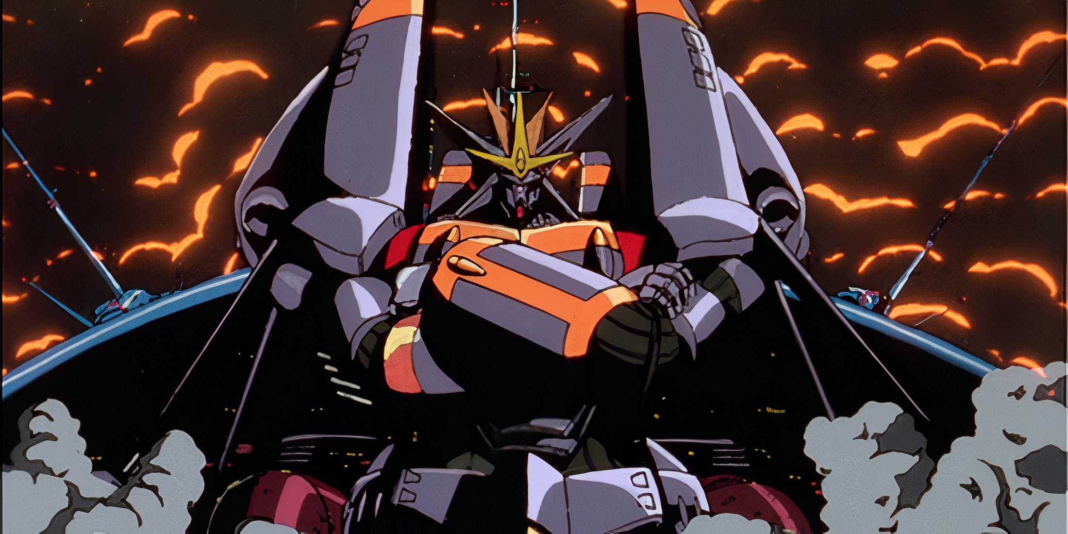 Gunbuster arms folded