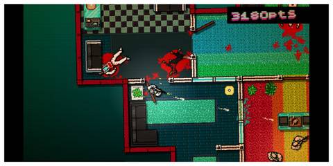 Hotline Miami - Steam Screenshot (Shooting Through Glass)