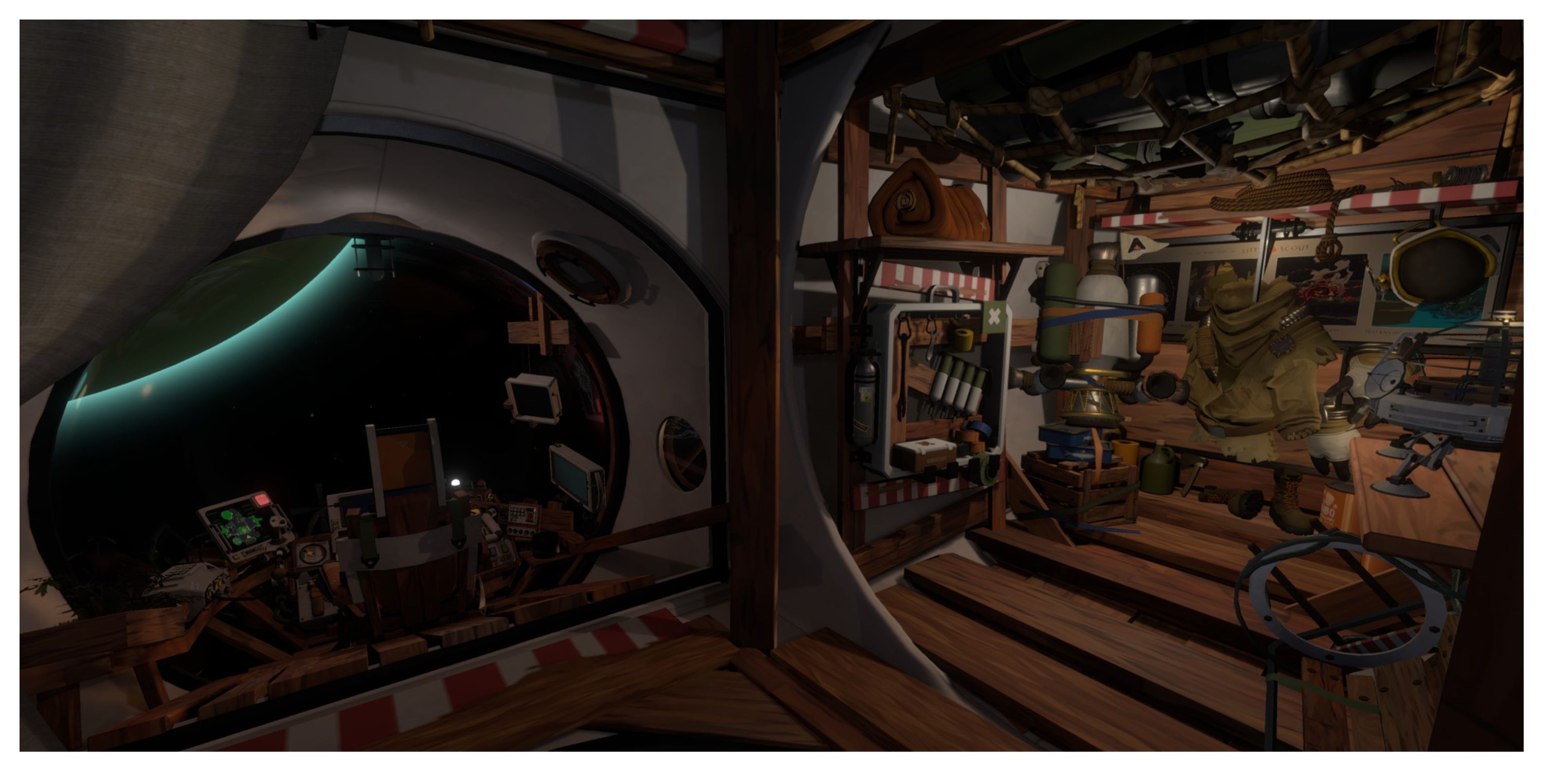 Outer Wilds - Steam Screenshot (Spaceship Interior)