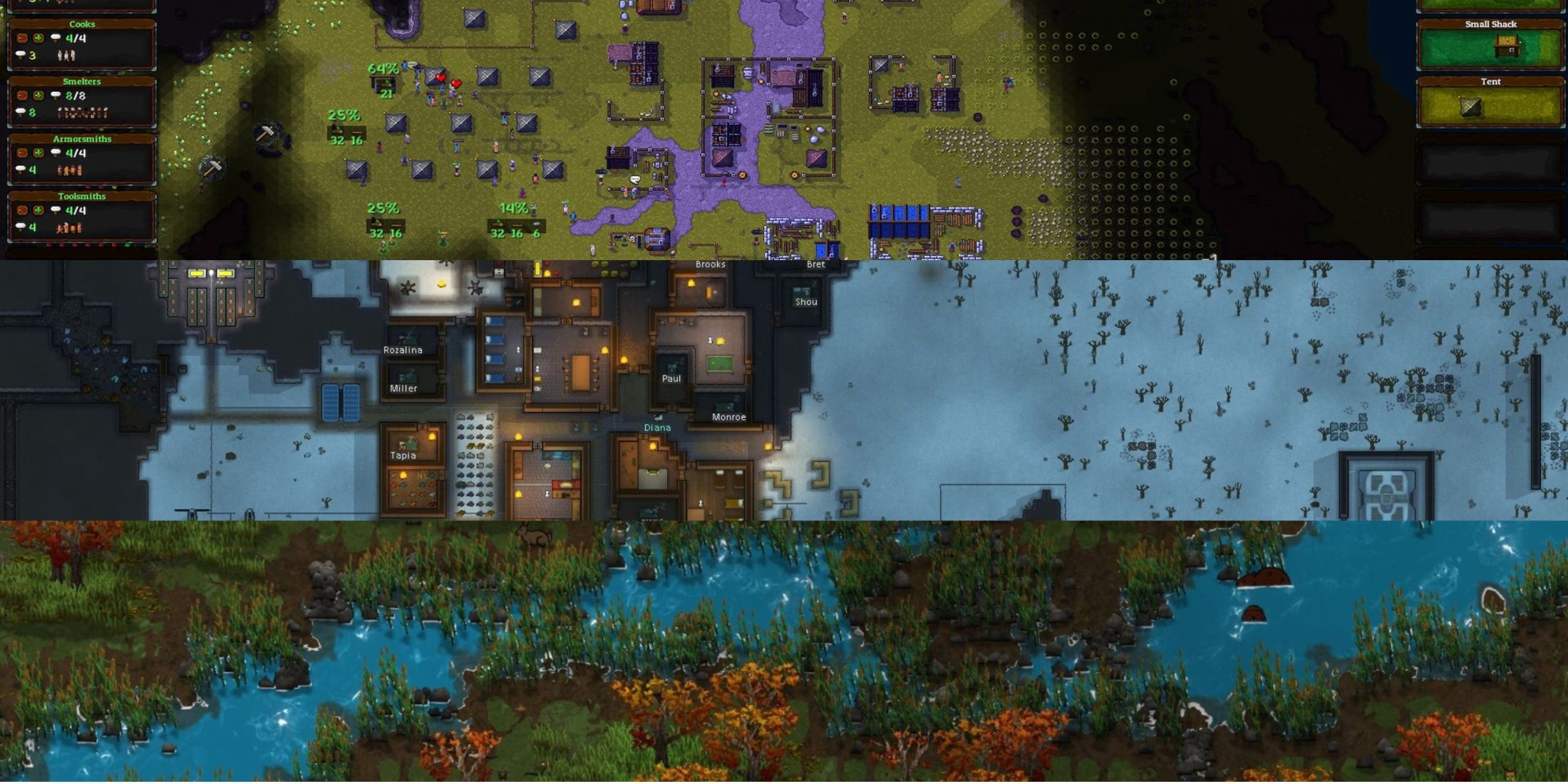 Rise to Ruins, Rimworld, Clanfolk collage