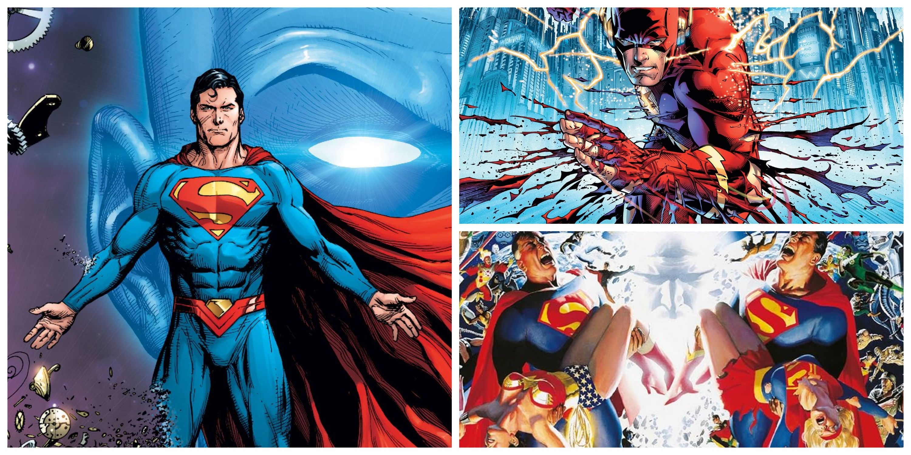 doomsday clock, crisis on infinite earths, flashpoint