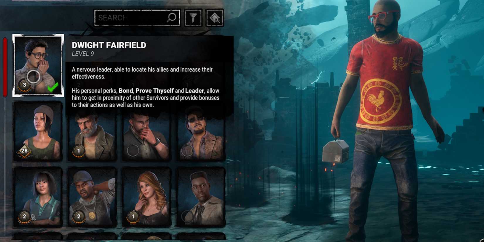 dwight fairfield in dead by daylight
