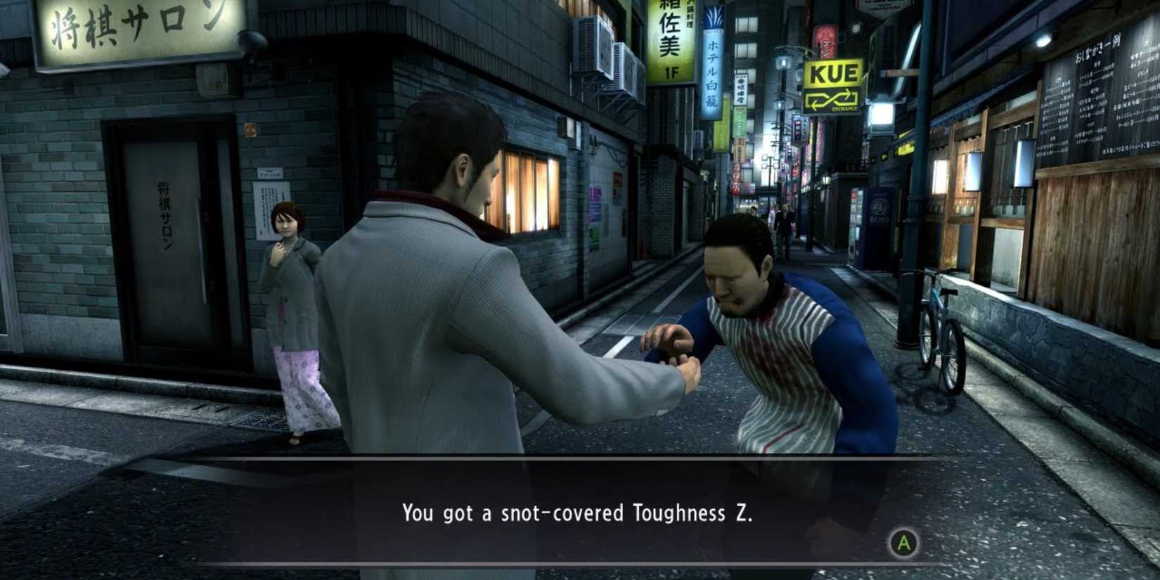 Toughness Z in Yakuza Kiwami