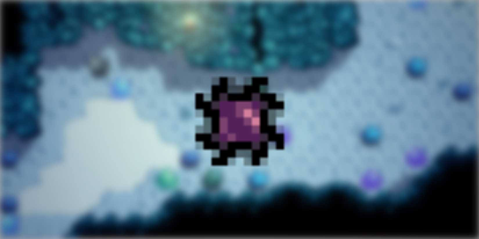 void essence on a backdrop of blurred gameplay footage