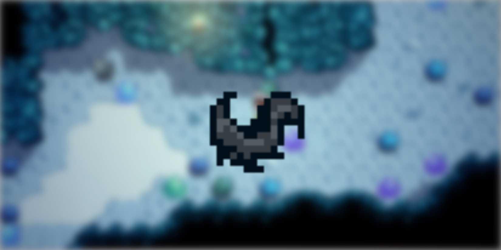 A bat wing in front of blurred gameplay footage.