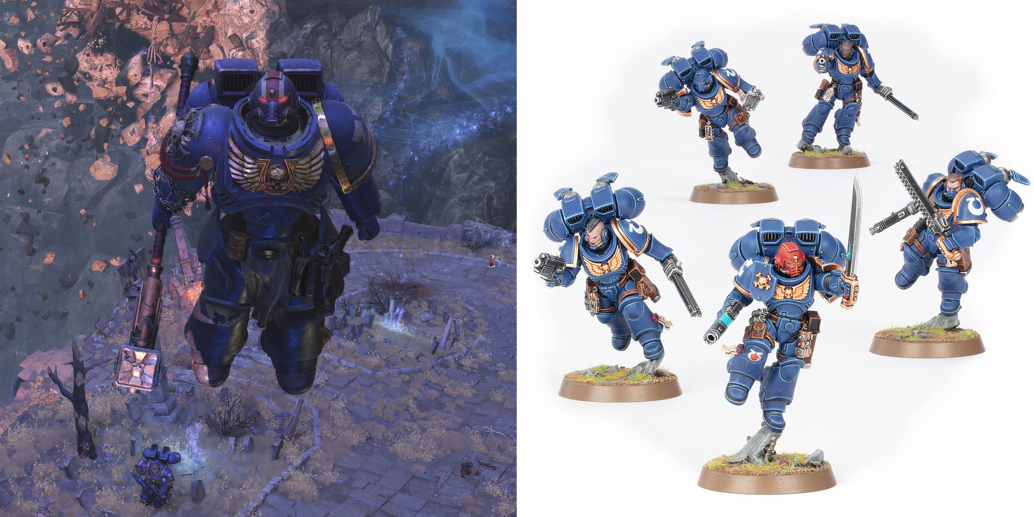 Las mejores miniaturas de Warhammer 40k en Space Marine 2