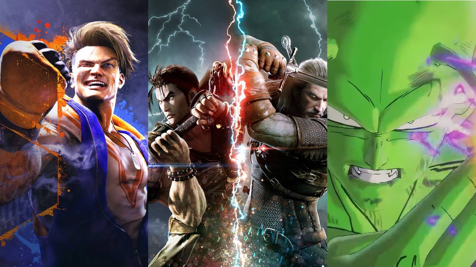 Street Fighter 6, Soulcalibur 6, Xenoverse 2 