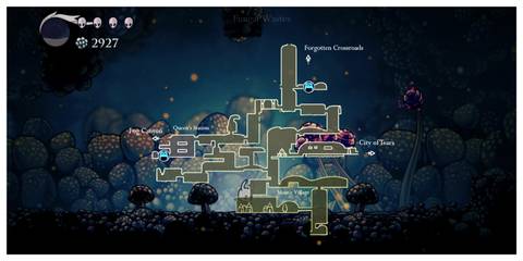 Hollow Knight - Steam Screenshot (Looking At The Map)