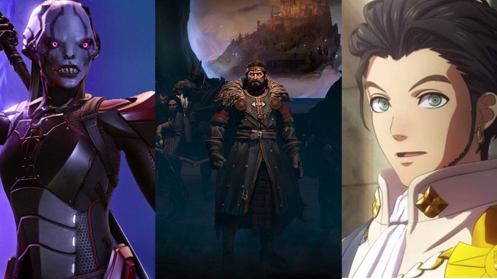 Xcom 2, Age of Wonders 4, Three Houses