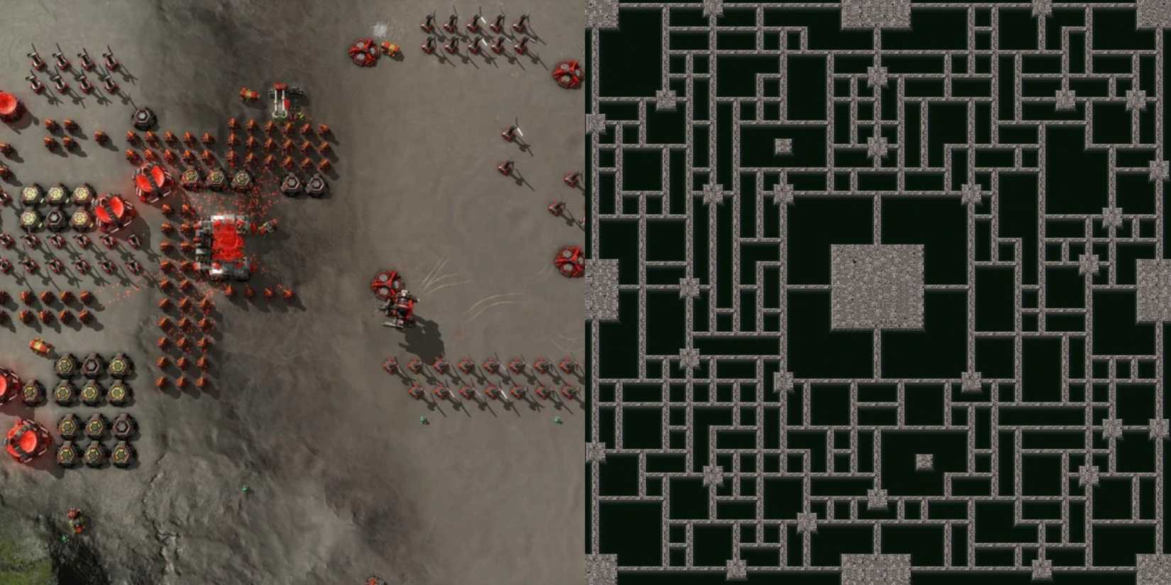 Total Annihilation over crude water