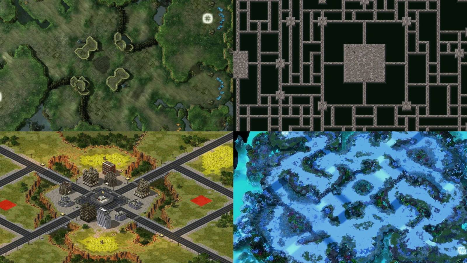 Best Maps in RTS Games