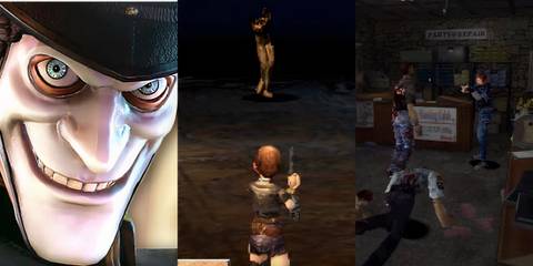 We Happy Few, Koudelka, Resident Evil 2 collage