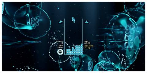 Tetris Effect: Connected - Steam Screenshot (Playing Tetris)