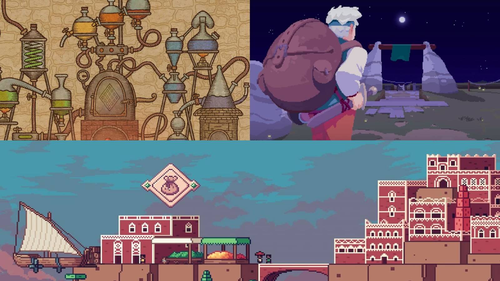 Potion Craft, Moonlighter, Merchant of the Skies