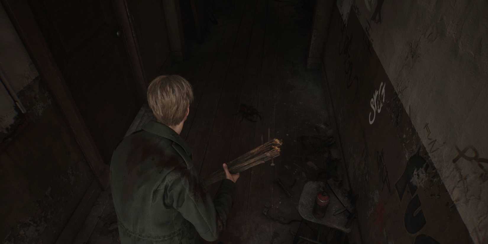 James Fighting Creeper