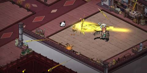 Monk Jin in the training arena, best forms in realm of ink