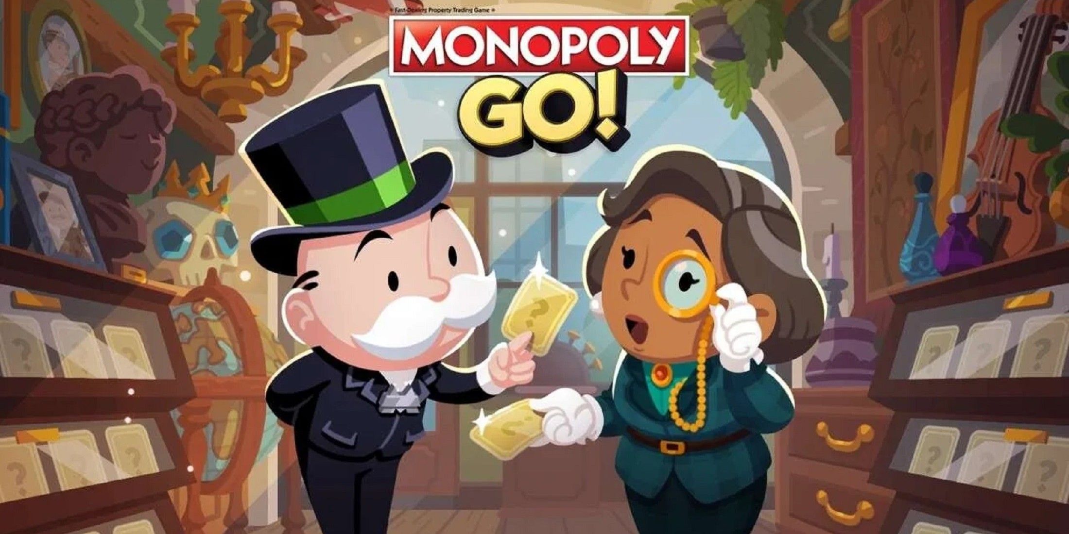 Two Monopoly Go characters