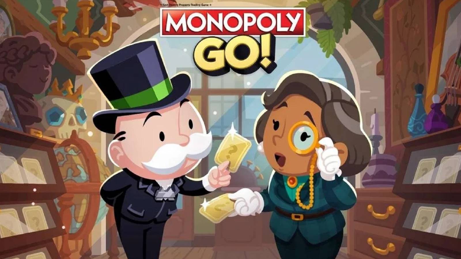 Two Monopoly Go characters