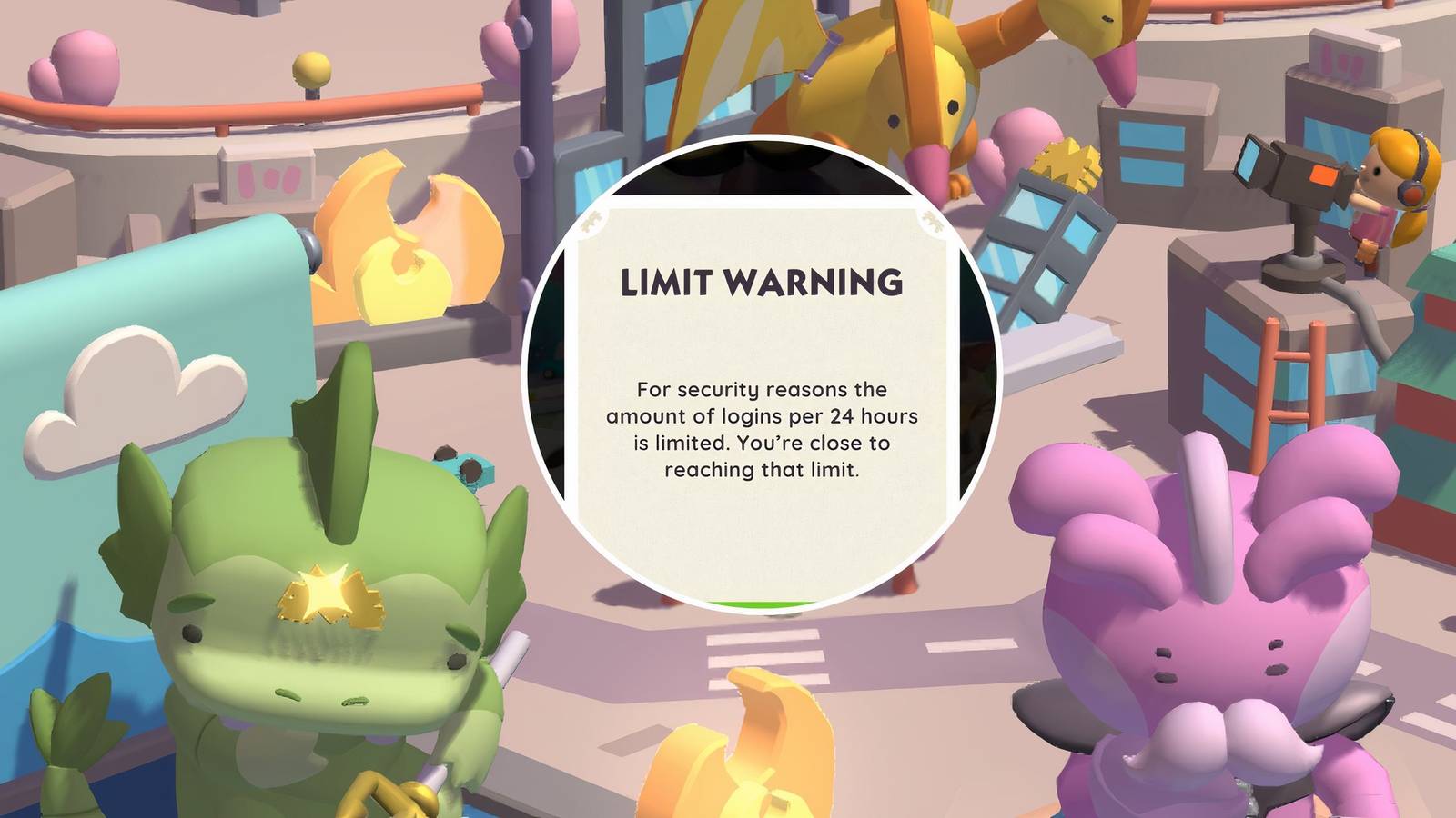 Monopoly GO limit warning